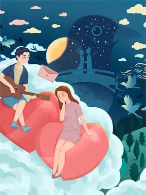 满地凌霄花不扫我来六月听鸣蝉